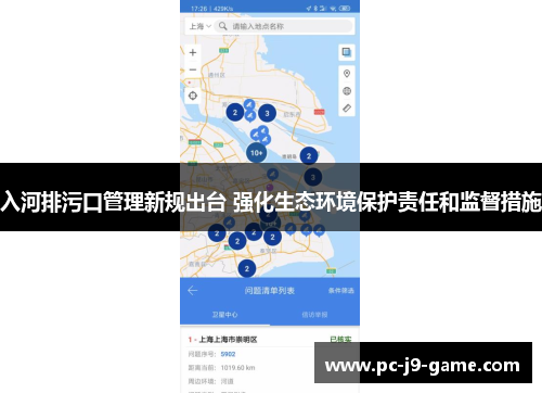 入河排污口管理新规出台 强化生态环境保护责任和监督措施