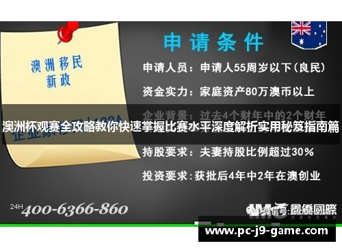 澳洲杯观赛全攻略教你快速掌握比赛水平深度解析实用秘笈指南篇